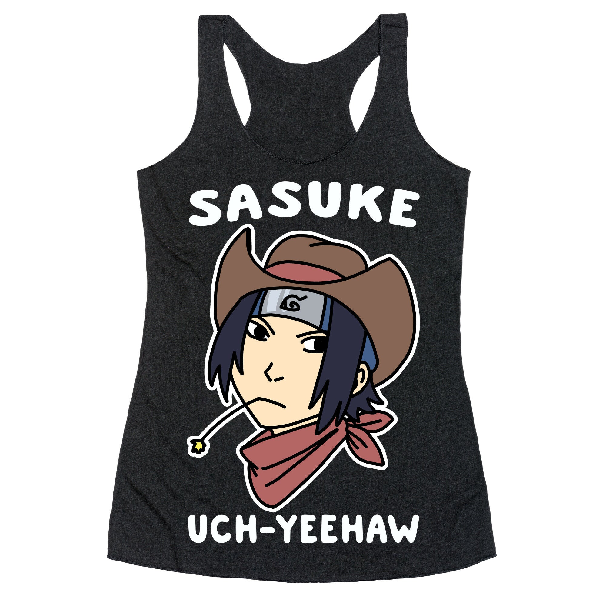 Sasuke Uch-Yeehaw Racerback Tank